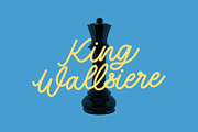 Blufcrowds Classic Script Font, a Script Font by Maulana Creative (Thumbnail 9 of 10)