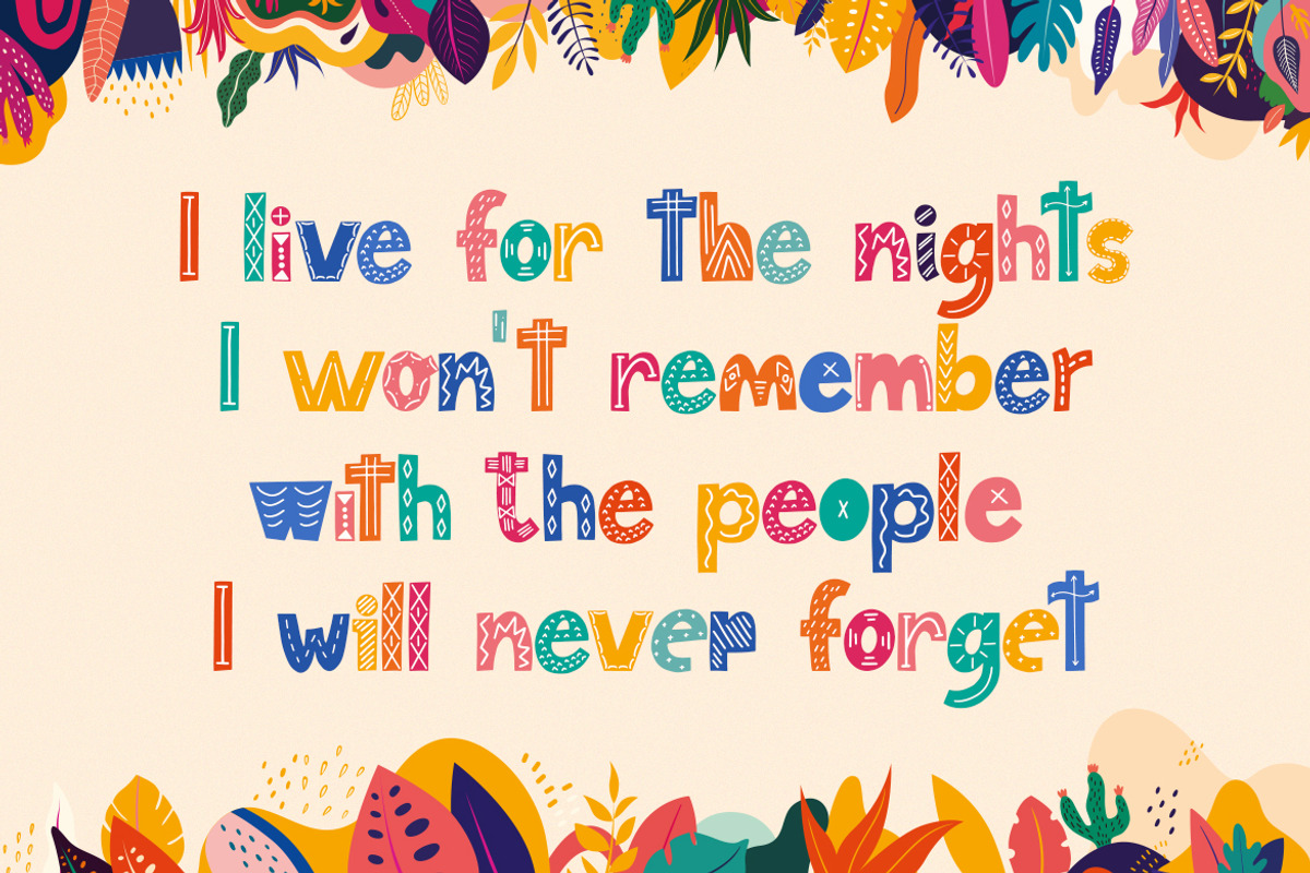 Viva La Fiesta Font Trio preview 2