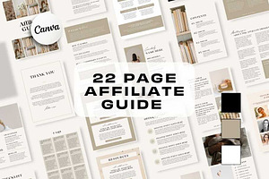 Affiliate Guide - Neutral Aesthetic, a Templates & Theme by Freedom Business Shop