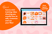 Bold Canva Instagram Post Templates, a Social Media Template by Kurly Creative (Thumbnail 7 of 9)