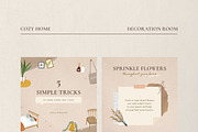 Cozy house CANVA Instagram post, a Social Media Template by Chanut is industries (Thumbnail 2 of 5)