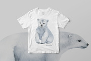 Polar bears-watercolor illustrations, an Animal Illustration by KatBranchArt (Thumbnail 3 of 5)