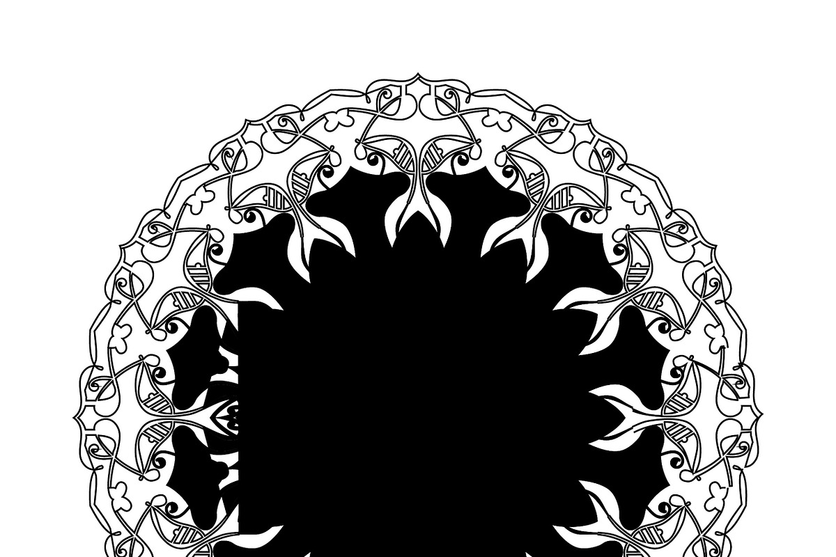 20 mandala vector background design, a Pattern Graphic by NJ Himel (Photo 19 of 21)