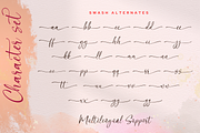 Rosegoldia, a Script Font by Sronstudio (Thumbnail 13 of 13)