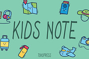 Kids Note - Handwriting font, a Sans Serif Font by TokoPress (Thumbnail 1 of 10)