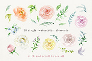 Pastel flowers, an Illustration by long summer (Thumbnail 2 of 11)
