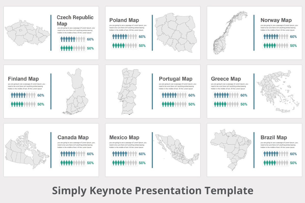 Simply Keynote Template, a Presentation Template by GraphicStan (Photo 22 of 24)