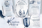 Hand Painted Ancient Kingdom Clipart, an Education Illustration by ArtCreationsDesign (Thumbnail 11 of 11)