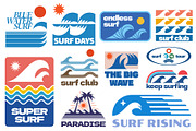 Surf Logo Graphics, an Object Graphic by Firowerk (Thumbnail 2 of 10)