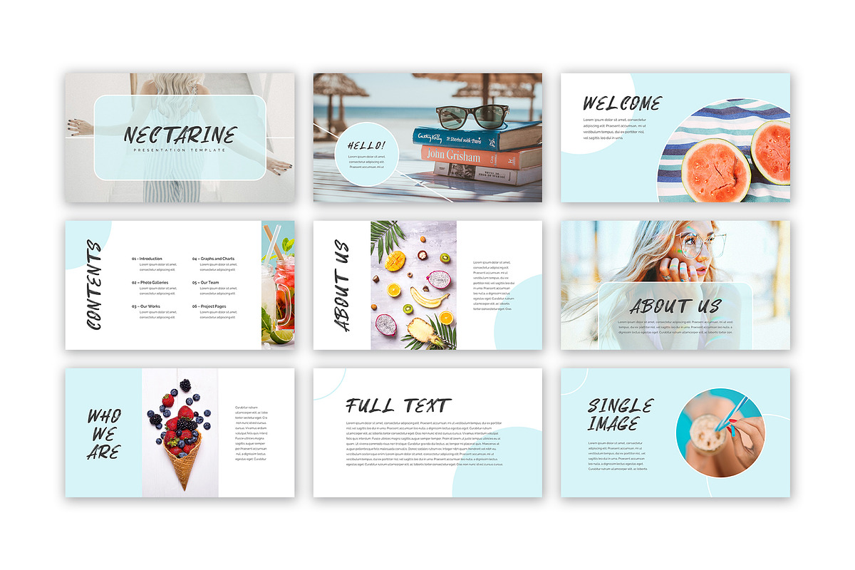 Nectarine Keynote Presentation, a Presentation Template by SlideStation (Photo 3 of 12)