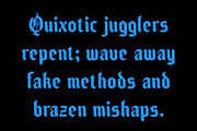 CS Saunter Drawn, a Blackletter Font by Craft Supply Co. (Thumbnail 3 of 8)