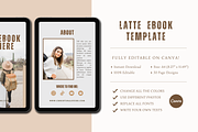 Latte Travel EBOOK CANVA TEMPLATE, a Magazine Template by The Little Lily Studio (Thumbnail 5 of 5)