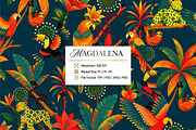 Amazonian Botanical Seamless, a Wallpaper Graphic by Luiz da Rolt Grathwohl (Thumbnail 7 of 8)
