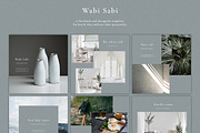 Wabi Sabi - social media pack, a Social Media Template by Mukuko Studio (Thumbnail 3 of 6)