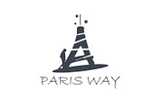 Travel company minimal logo, a Branding & Logo Template by kamalrawat_gd (Thumbnail 4 of 5)