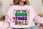 Preppy Mardi Gras PNG, an Illustration by Canvas Craft (Thumbnail 4 of 6)