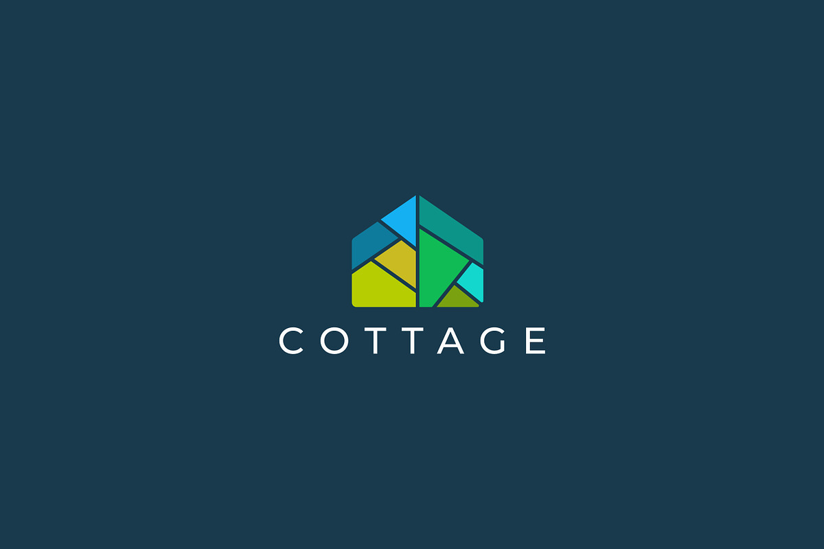 Real Estate Home Cottage Modern Logo, a Branding & Logo Template by Signatoro (Photo 2 of 2)