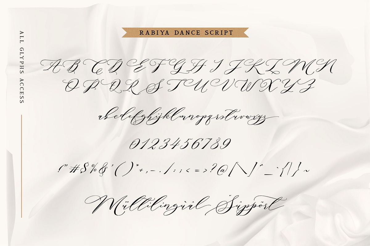 Rabiya Two Romantic Fonts - 50% Off, a Script Font by JROH Creative (Photo 13 of 17)