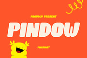 Pindow, a Sans Serif Font by Pinisi ART (Thumbnail 1 of 10)