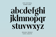 Moren - Modern Serif Family Font, a Serif Font by Yukita Creative (Thumbnail 14 of 16)