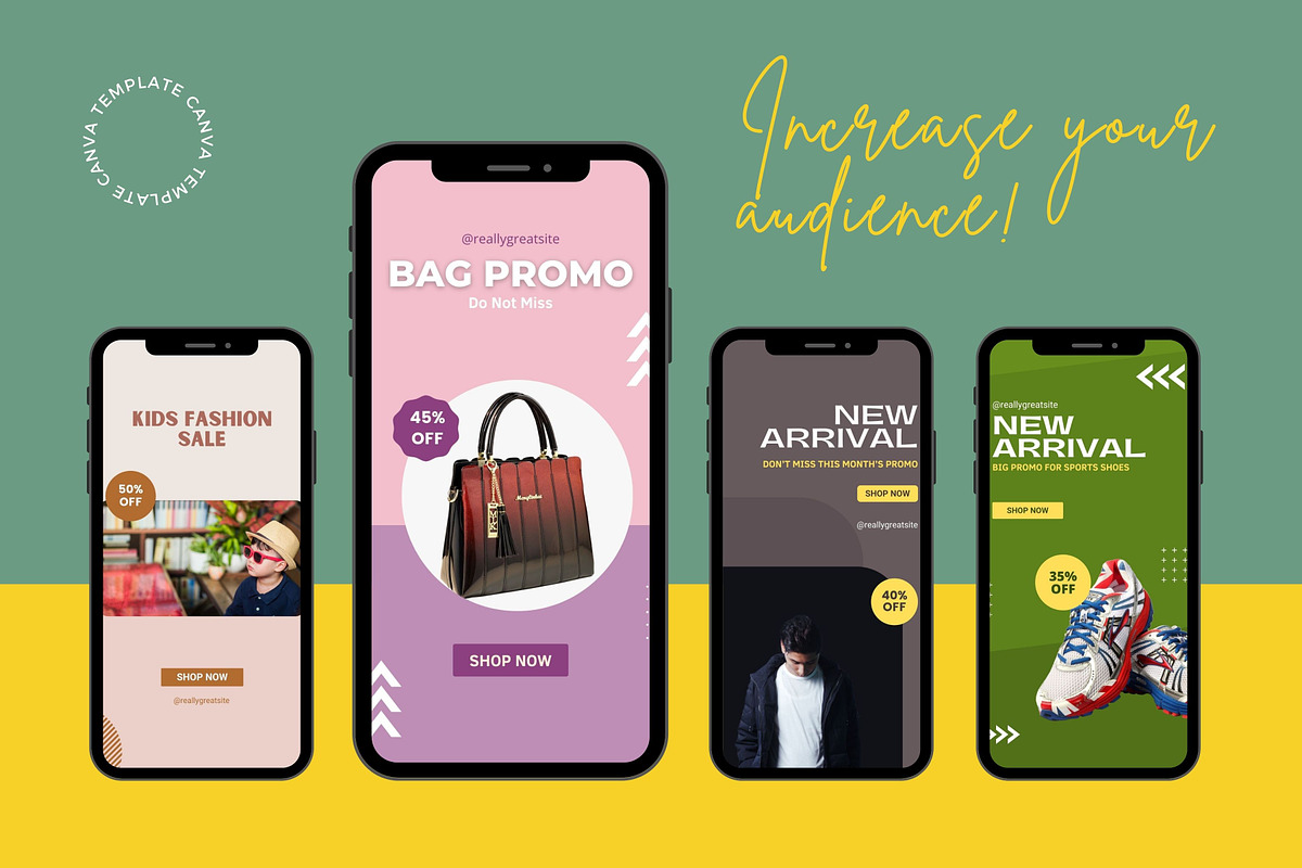 Fashion Sale Content Story Template, a Social Media Template by emcrea (Photo 2 of 9)