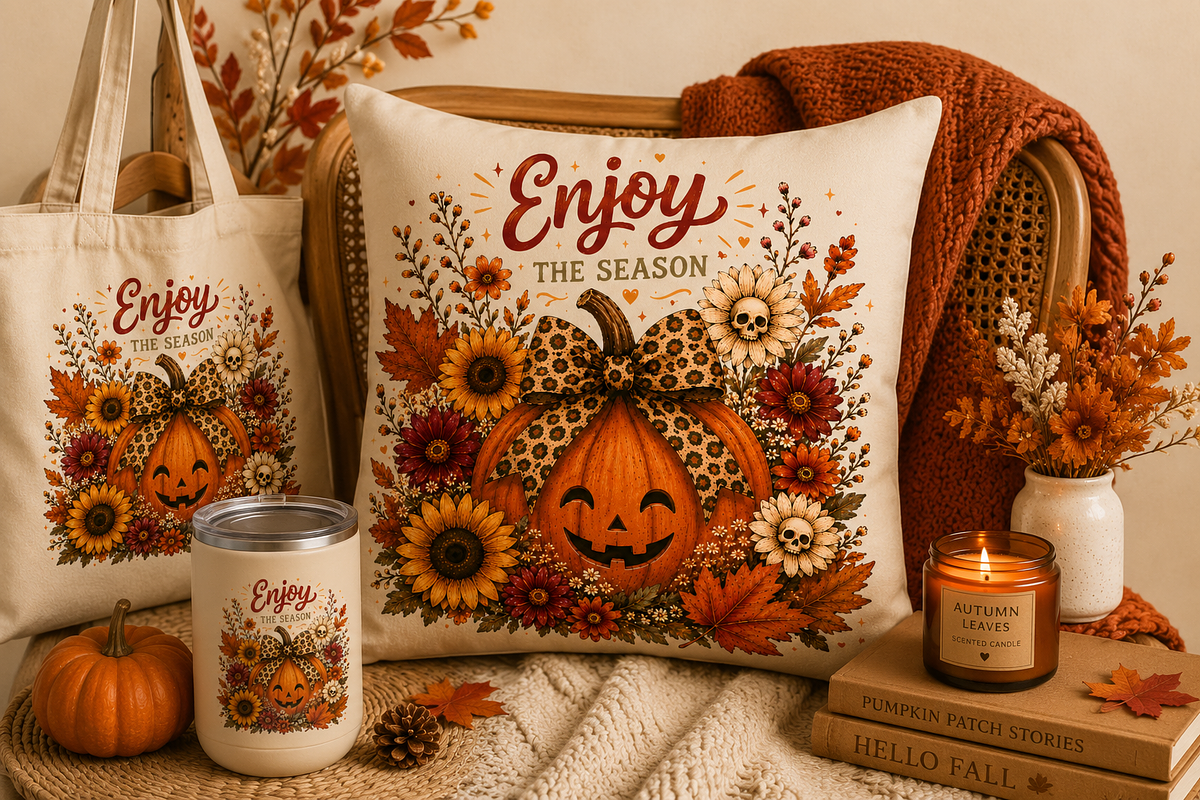 Retro Flowers Halloween Png Bundle, an Object Graphic by Daisy Design (Photo 7 of 21)