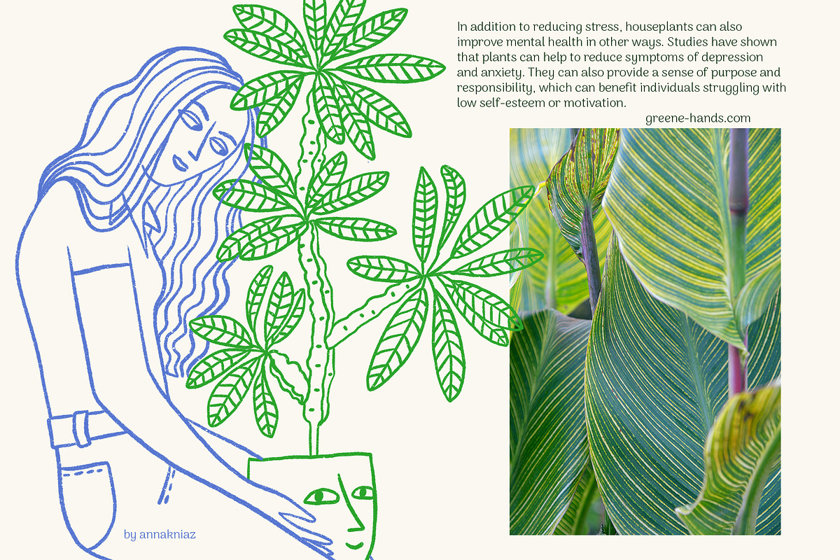 Plant Lady - aesthetic line art, a Person Illustration by Annakniaz (Photo 10 of 17)