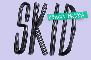 Skid Procreate Lettering Brushes