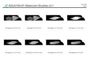 AQUA-RIA: 110+ Watercolor Brushes, a Brush Add-On by Georg's Procreate Brushes (Thumbnail 5 of 6)