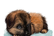 Puppies Dog Breeds Big Bundle 135Pcs, an Animal Illustration by Dneprstock (Thumbnail 30 of 68)
