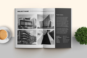 Architect Portfolio Brochure Layout