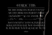 Virgoun | Ligature Serif Typeface, a Serif Font by Krismagraph (Thumbnail 6 of 12)