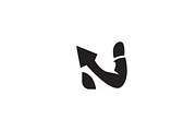 Minimal Initial N Letter Logo Modern, a Branding & Logo Template by Maylianaw28 (Thumbnail 2 of 2)