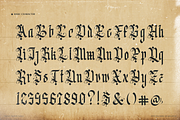 Menttalis | Blackletter Typeface, a Blackletter Font by Denustudios (Thumbnail 10 of 12)