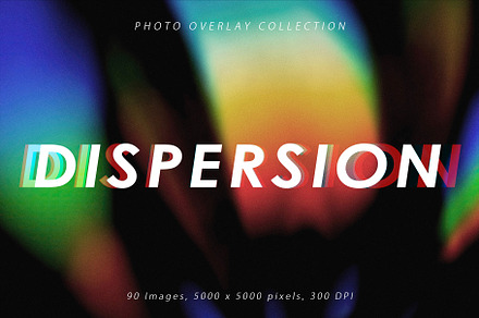 Light Dispersion Photo Overlays