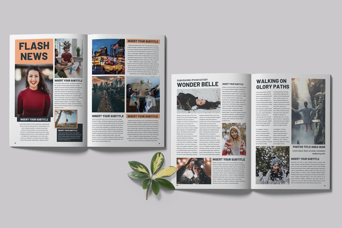 Magazine Template, a Magazine Template by Ultimate Template Shop (Photo 6 of 7)