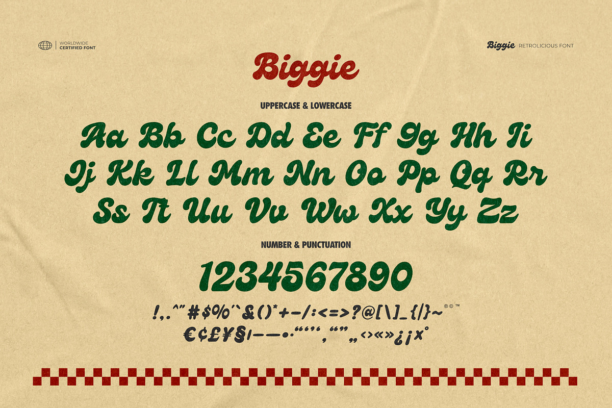 Biggie - Retrolicious Font, a Script Font by ikiiko (Photo 6 of 7)
