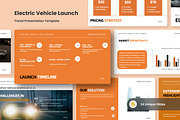 Electric Vehicle Launch Google Slide, a Presentation Template by twinstd (Thumbnail 1 of 5)