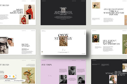 Erox Strategy Presentation Template