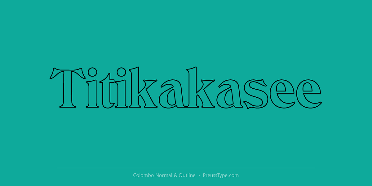 Colombo, a Serif Font by preussTYPE (Photo 4 of 9)