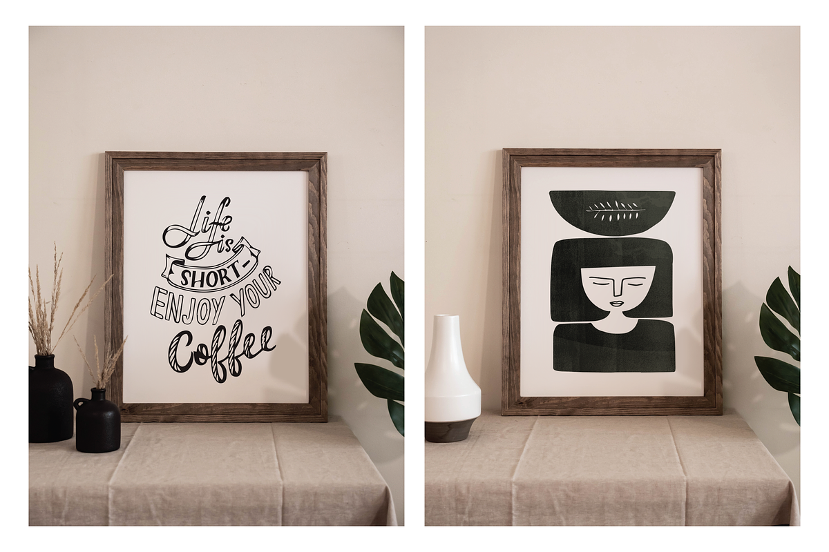 Picture Frame Mockup Ultra Bundle 2, a Household Mockup by Saguaro Digital (Photo 17 of 32)