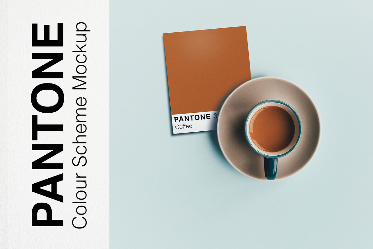 Pantone Colour Scheme Mockup, a Wearable Device Mockup by Tropical Type (Photo 2 of 6)