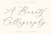 Waltney Flores A Beauty Calligraphy, a Script Font by Storytype Studio (Thumbnail 4 of 15)