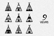 Scandinavian Design Elements Set, a Decorative Illustration by Chelovector (Thumbnail 2 of 10)