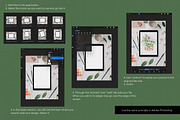 IPad Pro Watercolor Photo Mockups, an iPad Mockup by Letter Elfa Studio (Thumbnail 4 of 9)