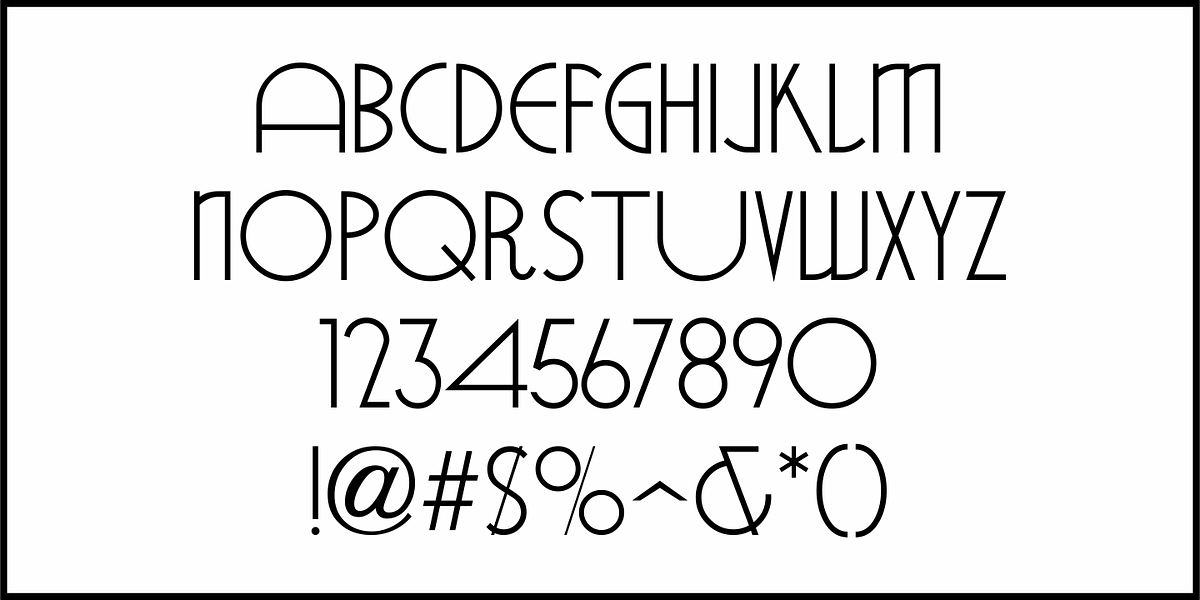 Movie Palace JNL, a Font by Jeff Levine Fonts (Photo 3 of 5)