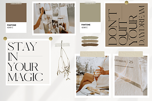 Canva Mood Board Template Bundle