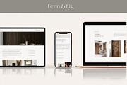 Interior Designer Showit template, a Websites & App Template by Wonderlik Webdesign (Thumbnail 2 of 8)