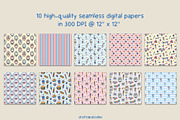 4th of July Preppy Patriotic Bundle, an Object Illustration by Drafts n Doodles (Thumbnail 8 of 14)