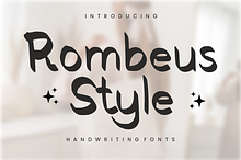 Rombeus Style – Modern Handwriting